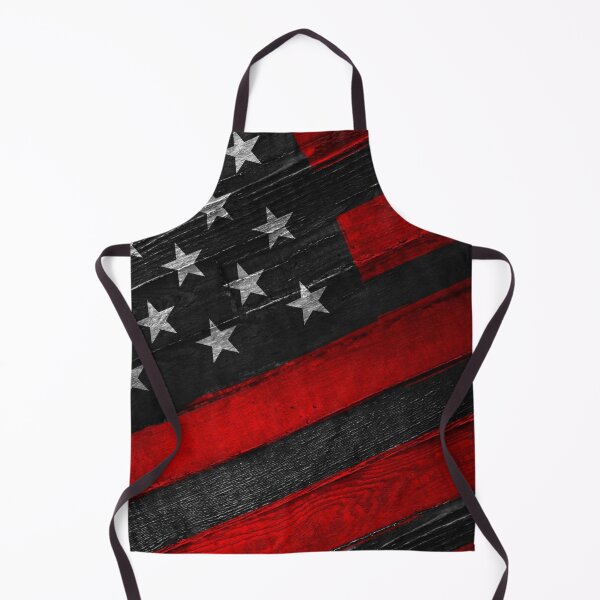 Item preview, American Rustic Red and Black Flag Distressed Wood Patriotic Design designed and sold by BestDetailer.