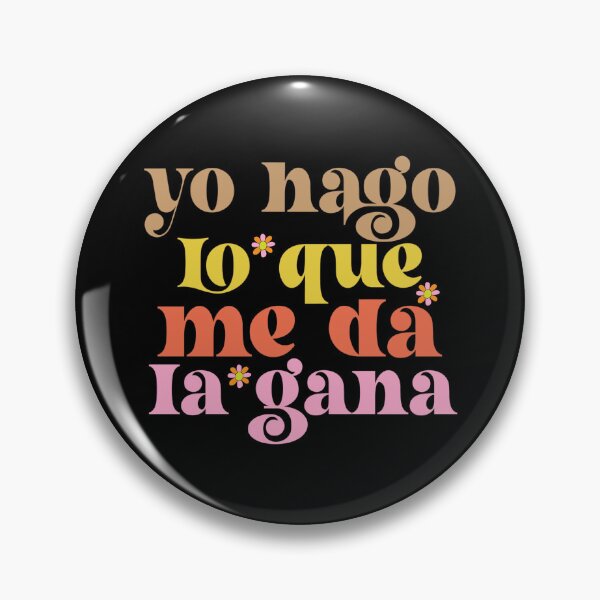 Item preview, Yo Hago Lo Que Me Da La Gana – Funny Colorful Attitude Sticker designed and sold by Suzy Perez Art.