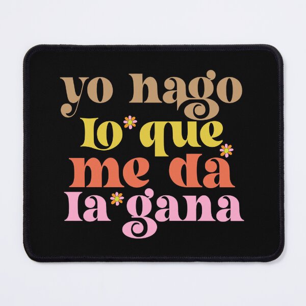 Item preview, Yo Hago Lo Que Me Da La Gana – Funny Colorful Attitude Sticker designed and sold by Suzy Perez Art.