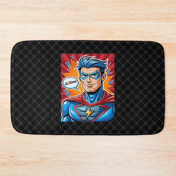 Item preview, AI Fluent Superhero. designed and sold by UltraQuirky.