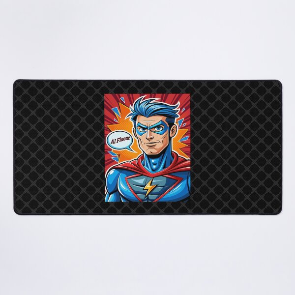 Item preview, AI Fluent Superhero. designed and sold by UltraQuirky.