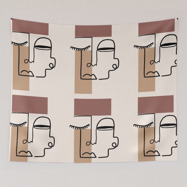 Item preview, Minimalist Woman face designed and sold by mrdvb19.