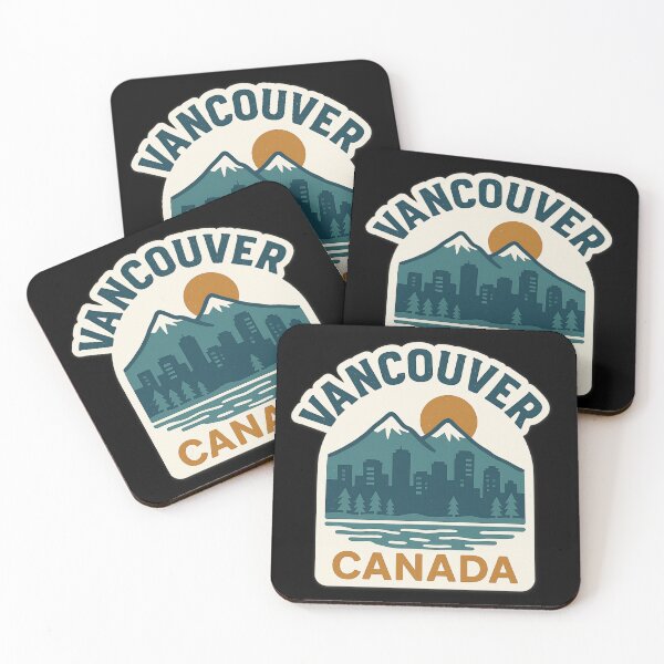 Item preview, Vancouver Canada Mountains and Skyline Souvenir designed and sold by Youssef-BM.