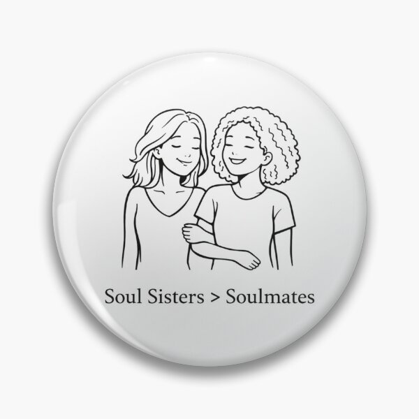 Item preview, Soul Sisters > Soulmates – Best Friends Forever Quote designed and sold by PunchDrop.