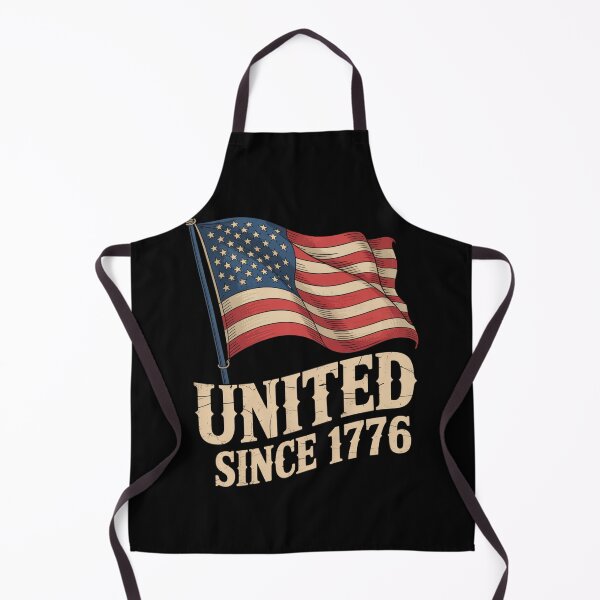 Item preview, United Since 1776 - Vintage Waving American Flag designed and sold by DarylWelsh2024.