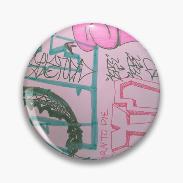 Item preview, handstyle with croc pink tinted designed and sold by teasedrawings.