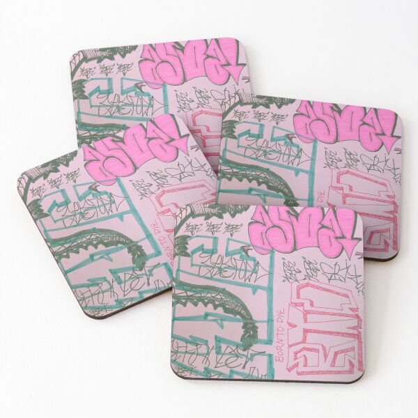 Item preview, handstyle with croc pink tinted designed and sold by teasedrawings.
