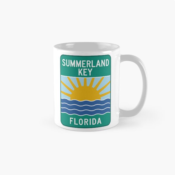 Item preview, Summerland Key Florida - Beach Sign designed and sold by TheOldMittenIllustrated.