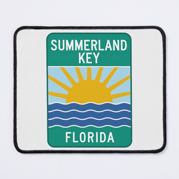 Item preview, Summerland Key Florida - Beach Sign designed and sold by TheOldMittenIllustrated.