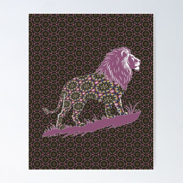 Item preview, Star of David, Pattern 1, Lion of Judah. designed and sold by UltraQuirky.