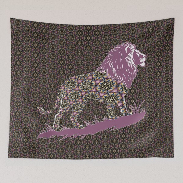 Item preview, Star of David, Pattern 1, Lion of Judah. designed and sold by UltraQuirky.