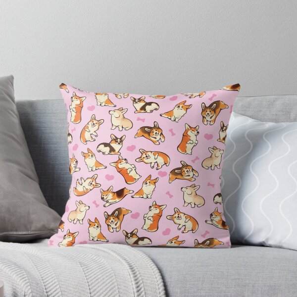 Artikel-Vorschau von Liebevolle Corgis in Pink, designt und verkauft von Colordrilos.