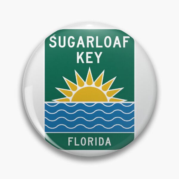 Item preview, Sugarloaf Key Florida - Beach Sign designed and sold by TheOldMittenIllustrated.