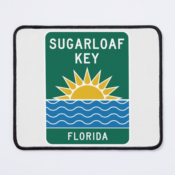 Item preview, Sugarloaf Key Florida - Beach Sign designed and sold by TheOldMittenIllustrated.
