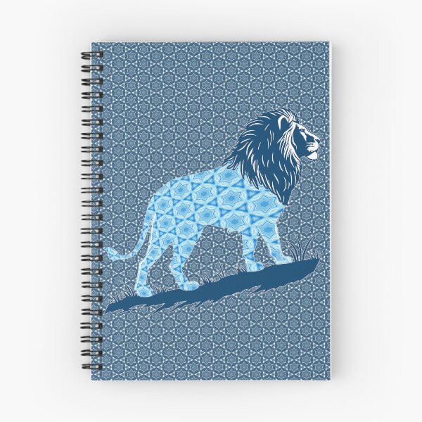 Item preview, Star of David, Pattern 2, Lion of Judah - Blue. designed and sold by UltraQuirky.