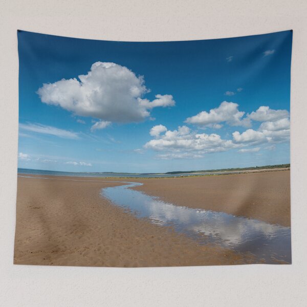 Item preview, Sunshine over Seton Sands designed and sold by Kasia Design.