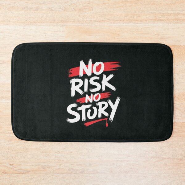 Item preview, No Risk No Story – Motivation Quote Success Mindset Sticker designed and sold by MyDesigneStore.