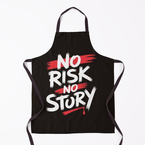Item preview, No Risk No Story – Motivation Quote Success Mindset Sticker designed and sold by MyDesigneStore.