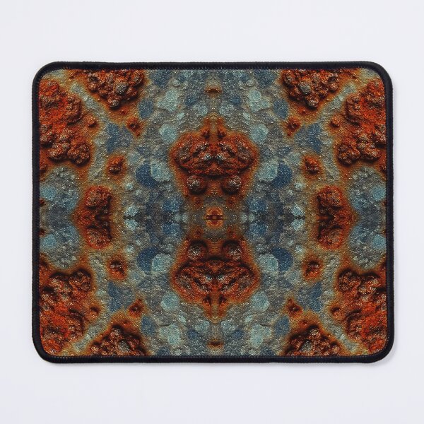 Item preview, CORROSIONIX | Symmetrical abstraction of rusted metal designed and sold by PetterxProject.
