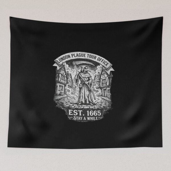 Item preview,  London Plague Tour Office 1665 - Vintage Plague Doctor Badge designed and sold by w66aboo.
