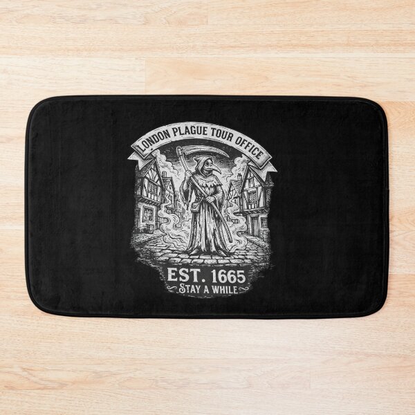 Item preview,  London Plague Tour Office 1665 - Vintage Plague Doctor Badge designed and sold by w66aboo.
