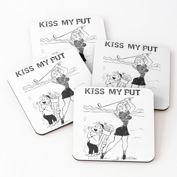 Item preview, Kiss My Put - Golf Quote designed and sold by MKV Design.
