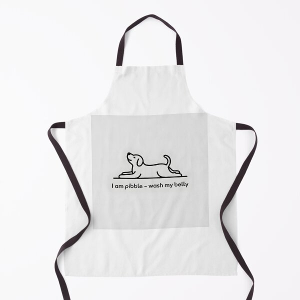 Item preview, I Am Pibble Wash My Belly Minimal Dog T-Shirt designed and sold by Viktorio Art Shop.