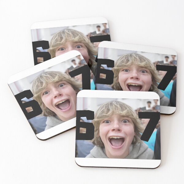 Item preview, 6-7 meme Funny Meme Boy Illustration designed and sold by Lurastel.