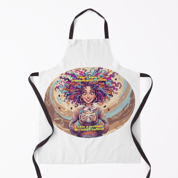 Item preview, No Caffeine=Problem, Caffine=No Problem designed and sold by Misty Brook Designs.