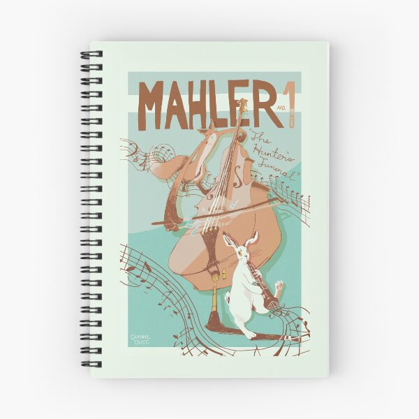 Item preview, Mahler 1 — Bass solo (WITH BRIDGE AND DROP SHADOW!) designed and sold by grandmotherduck.