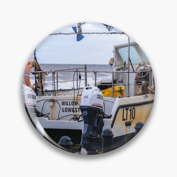 Item preview, Fishing boat on Cromer beach designed and sold by yackers1.