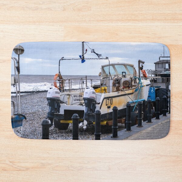 Item preview, Fishing boat on Cromer beach designed and sold by yackers1.