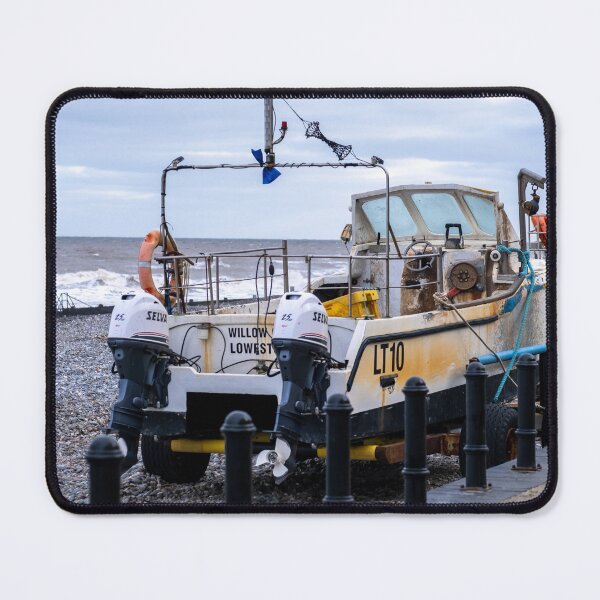 Item preview, Fishing boat on Cromer beach designed and sold by yackers1.