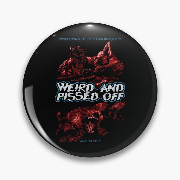 Item preview, The Thing Dog Weird and Pissed off distressed designed and sold by Power Up Prints.