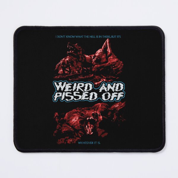Item preview, The Thing Dog Weird and Pissed off distressed designed and sold by Power Up Prints.