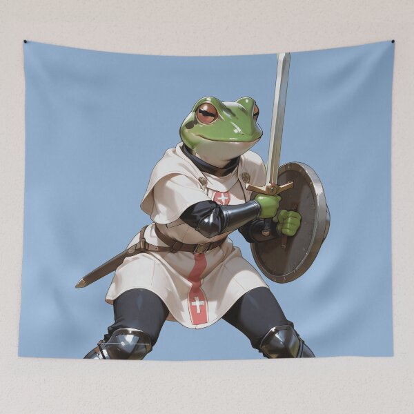 Item preview, Frog Knight designed and sold by The King's general goods.