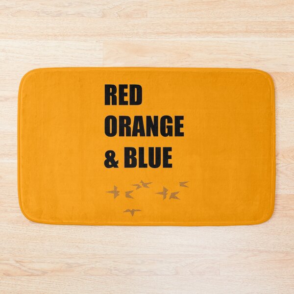 Item preview, RED, ORANGE & BLUE (Orange) designed and sold by  Enjoy Artwork .