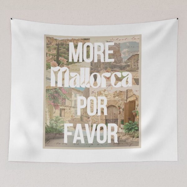 Item preview, Mallorca collage with saying designed and sold by Brinax.