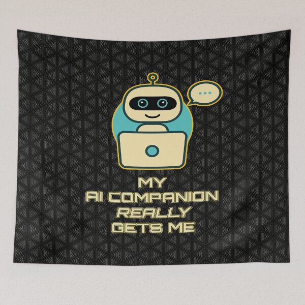 Item preview, AI Companion. designed and sold by UltraQuirky.