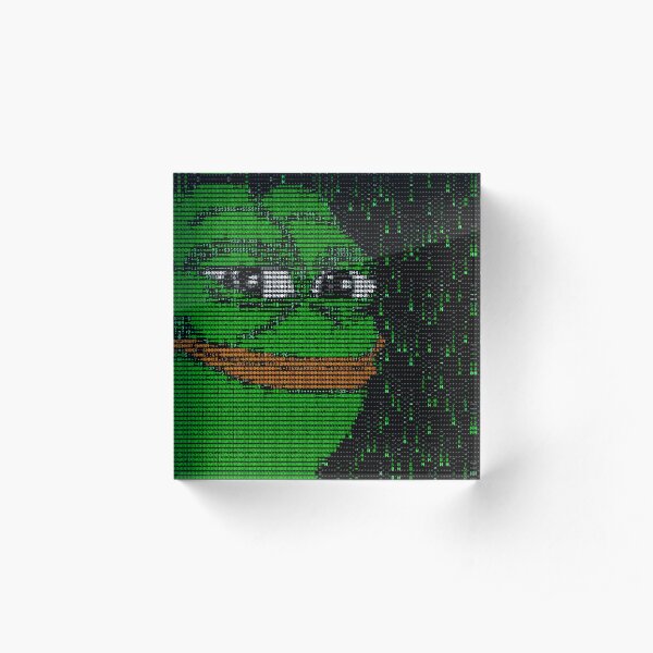 Froggy Acrylic Block