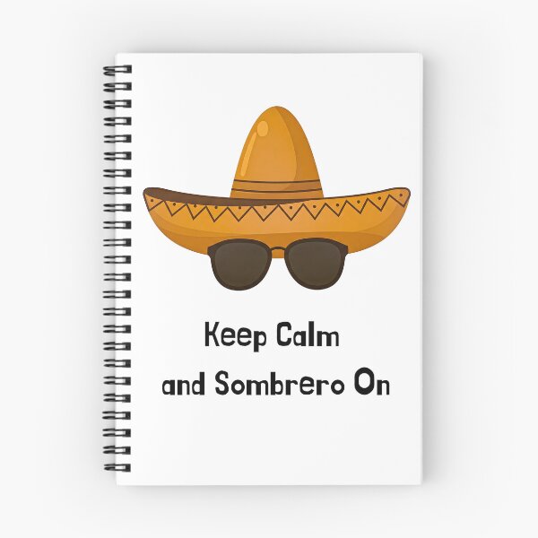 Item preview, Keep Calm and Sombrero On designed and sold by ArtMorphStudio.