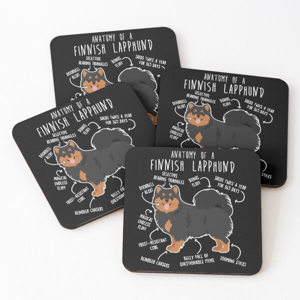Item preview, Finnish Lapphund Dog Anatomy designed and sold by Clara Hollins.