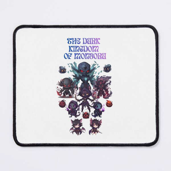 Item preview, The Dark Kingdom of Monzora – Chibi Shadow Lords & Evil Fantasy Guild designed and sold by Monzora.