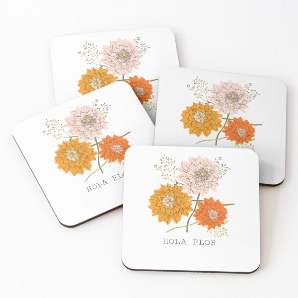 Item preview, Hola Flor –Floral Spanish Design designed and sold by TalkTee Me.