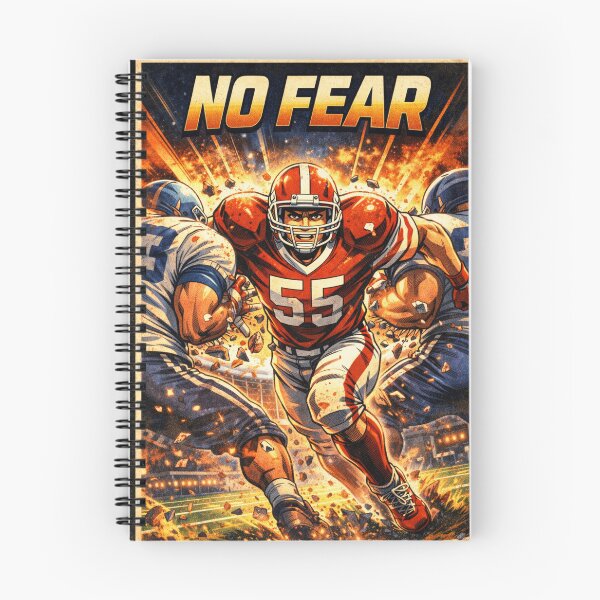 Item preview, American Football, No Fear, Sports Anime Poster designed and sold by JonelleTshirts.