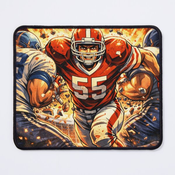Item preview, American Football, No Fear, Sports Anime Poster designed and sold by JonelleTshirts.