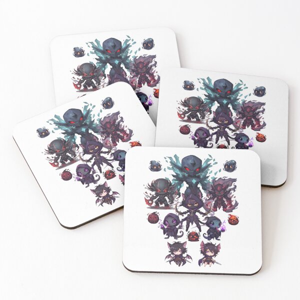 Item preview, The Dark Kingdom of Monzora – Chibi Shadow Lords & Evil Fantasy Guild designed and sold by Monzora.