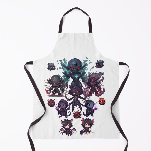 Item preview, The Dark Kingdom of Monzora – Chibi Shadow Lords & Evil Fantasy Guild designed and sold by Monzora.