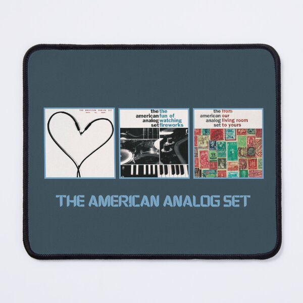 Item preview, The American analog set albums fan art designed and sold by Etaipal.