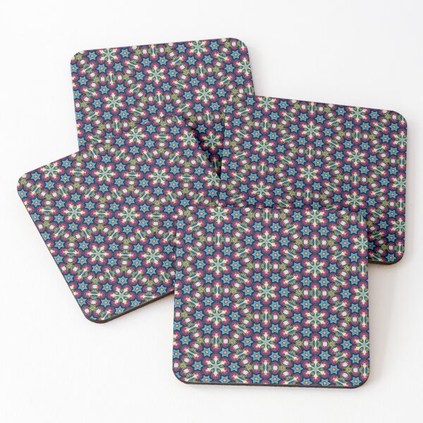 Item preview, Star of David, Pattern 5 - Stars and Abstract Floral. designed and sold by UltraQuirky.